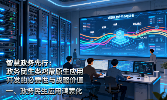 政务民生应用鸿蒙化的时代必要性与战略价值