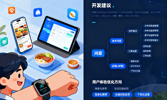 聚焦订餐类鸿蒙 APP 跨端体验提升客户粘性,体现实际案例分析与开发建议