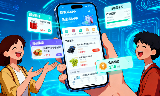 展现商城鸿蒙 APP 服务卡片在多端协同与全场景购物体验中的应用