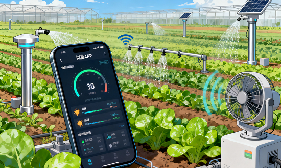 智慧农业解决方案，包含鸿蒙 APP 在环境监测与自动化控制中的应用以及鸿蒙技术架构作为智慧农业基石的内容